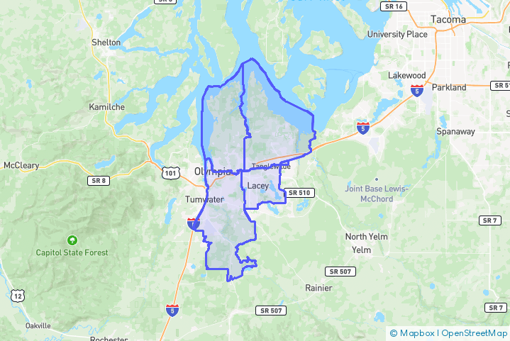 Service Area Map