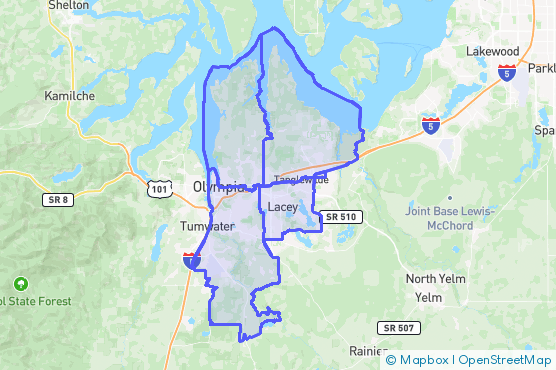 Service Area Map