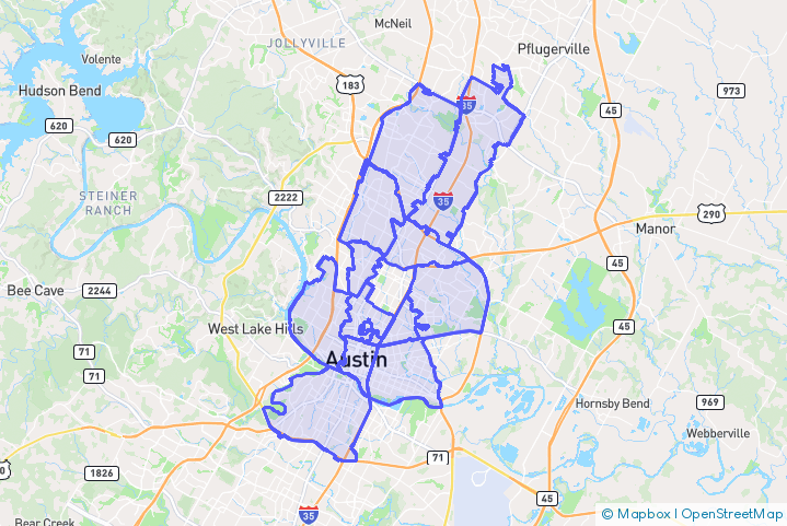 Service Area Map