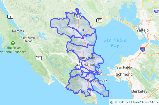 Service Area Map