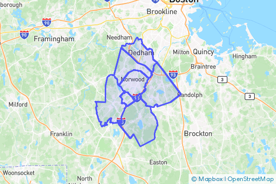 Service Area Map