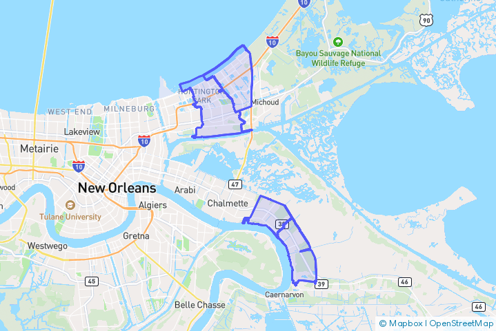 Service Area Map