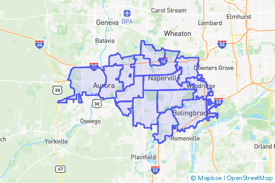 Service Area Map