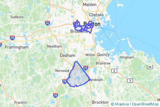 Service Area Map