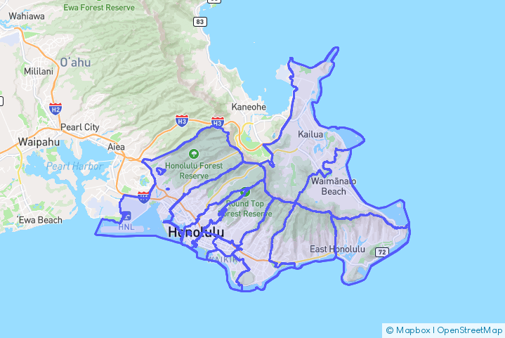 Service Area Map