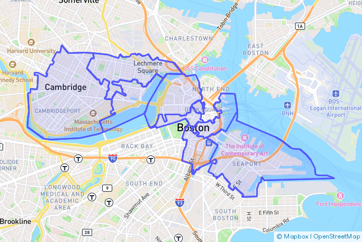 Service Area Map