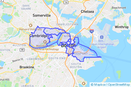 Service Area Map