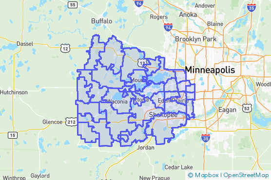 Service Area Map
