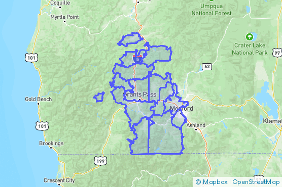 Service Area Map