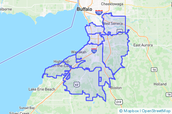 Service Area Map