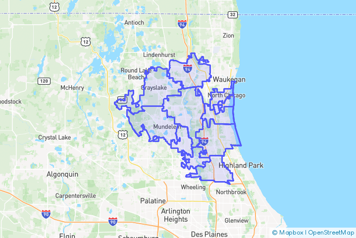 Service Area Map