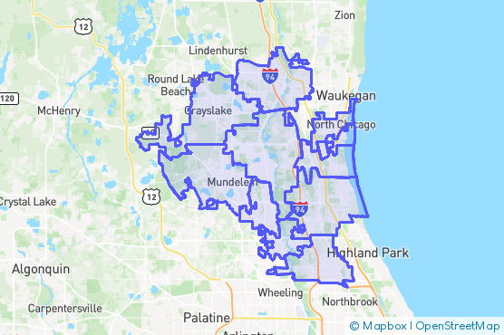 Service Area Map