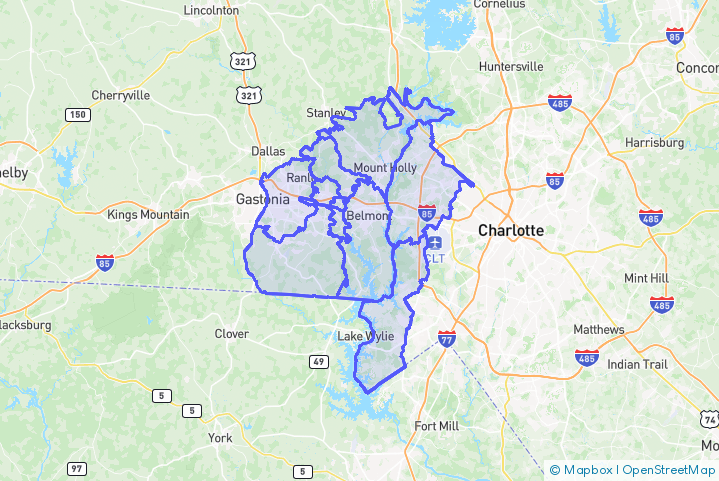 Service Area Map