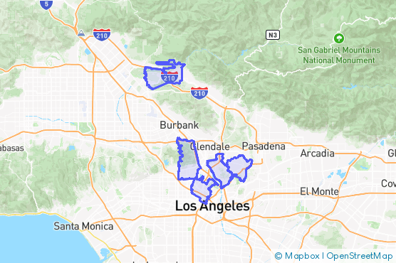 Service Area Map