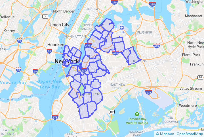 Service Area Map