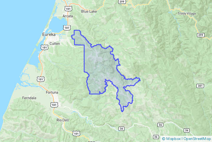 Service Area Map