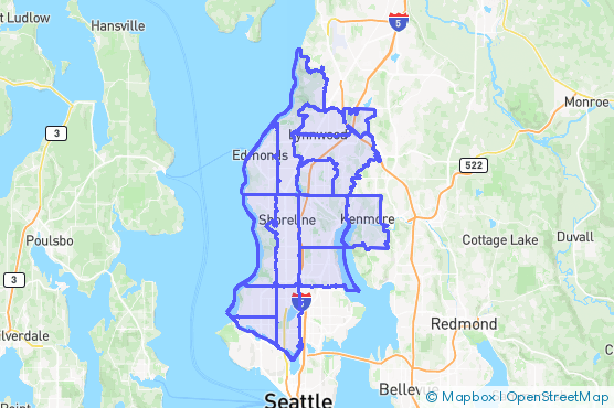Service Area Map