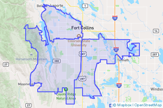 Service Area Map