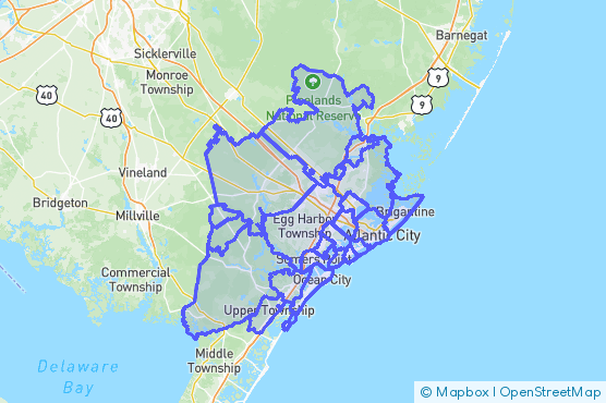 Service Area Map