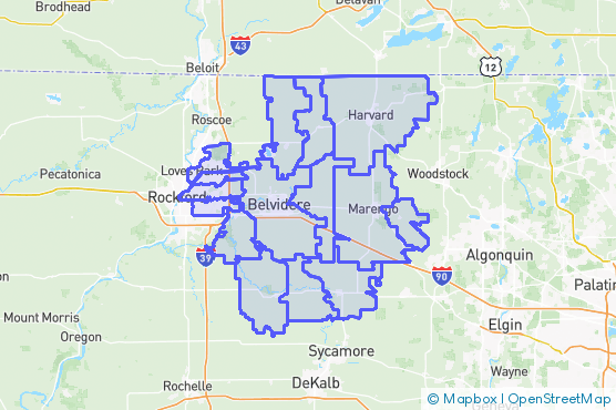 Service Area Map