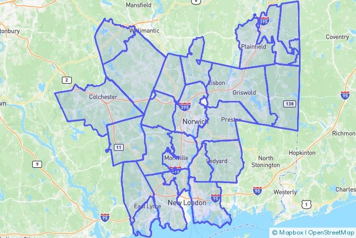 Service Area Map