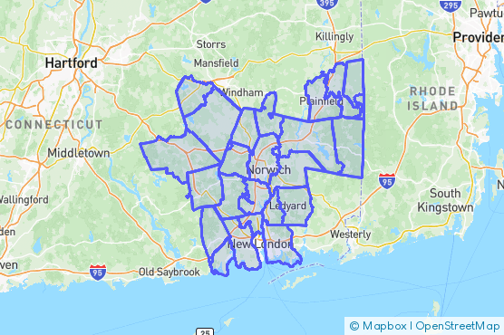 Service Area Map