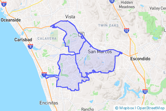 Service Area Map