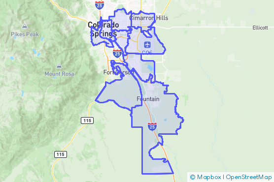Service Area Map