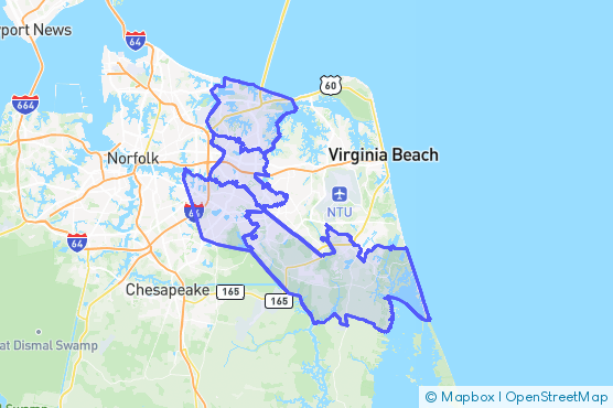 Service Area Map