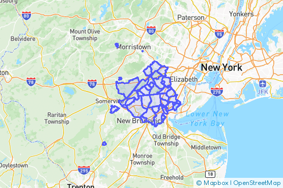 Service Area Map