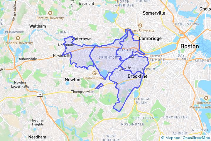Service Area Map