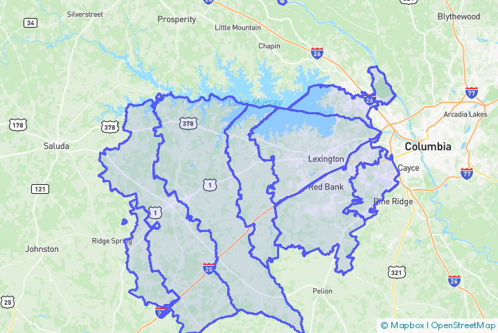 Service Area Map