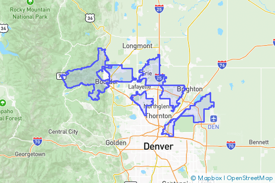 Service Area Map