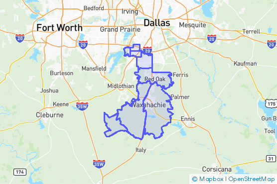 Service Area Map