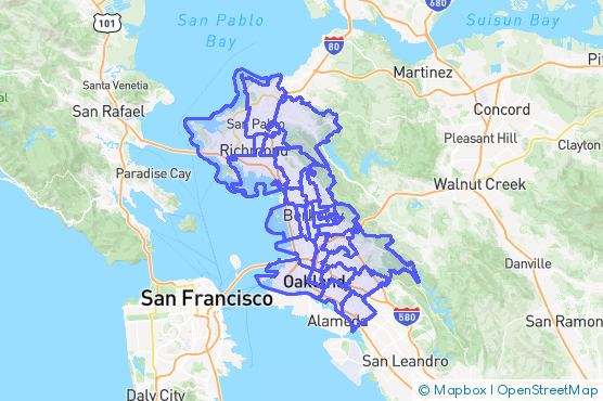 Service Area Map