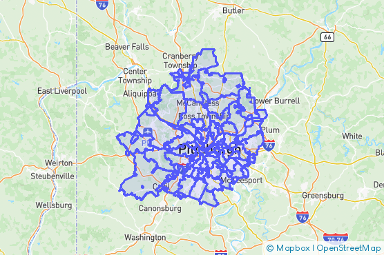 Service Area Map
