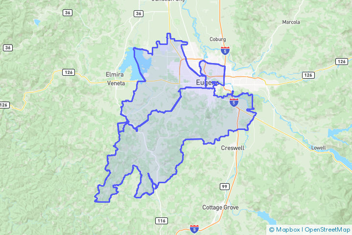 Service Area Map