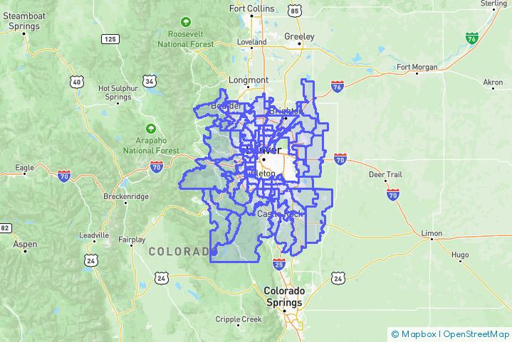 Service Area Map