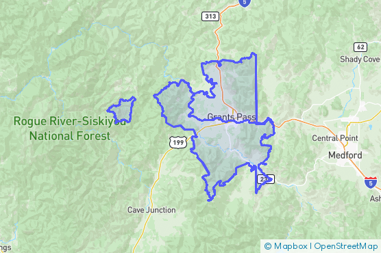 Service Area Map