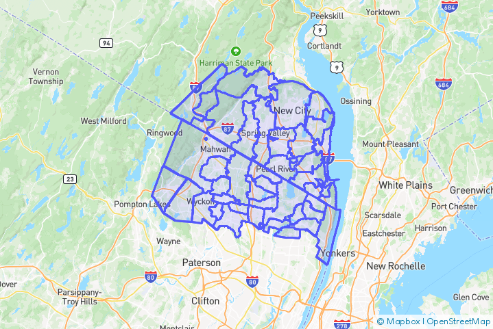 Service Area Map