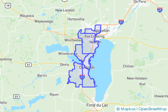 Service Area Map