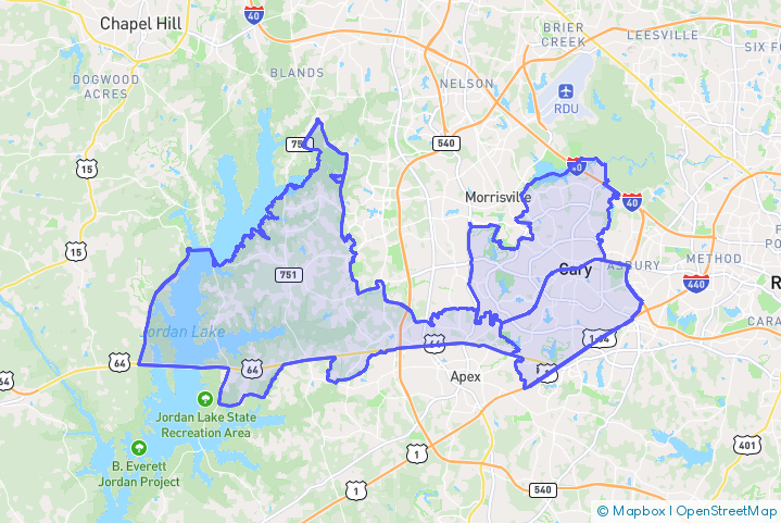 Service Area Map