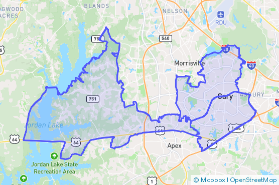 Service Area Map