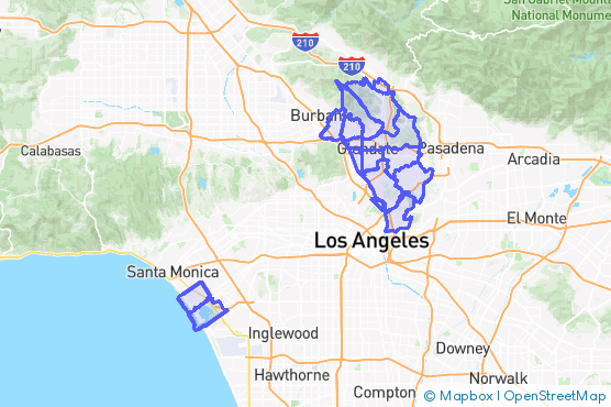 Service Area Map