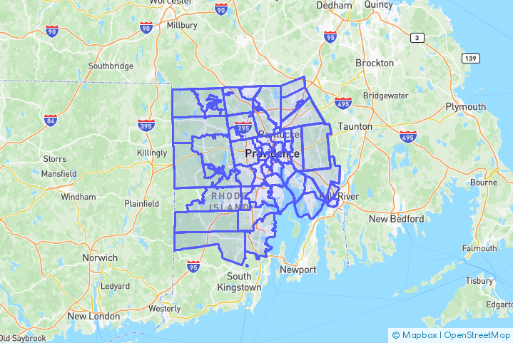 Service Area Map