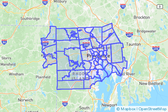 Service Area Map