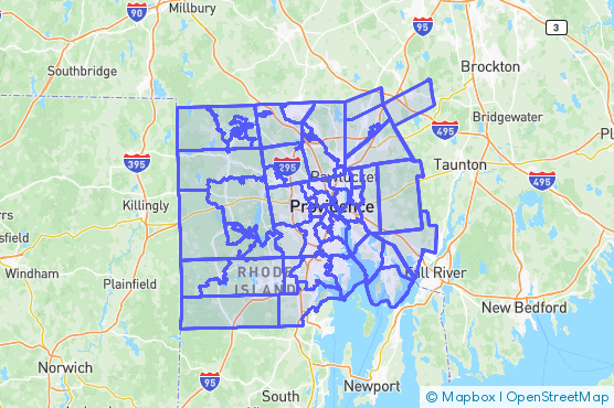 Service Area Map