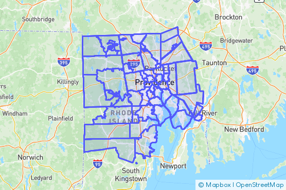 Service Area Map