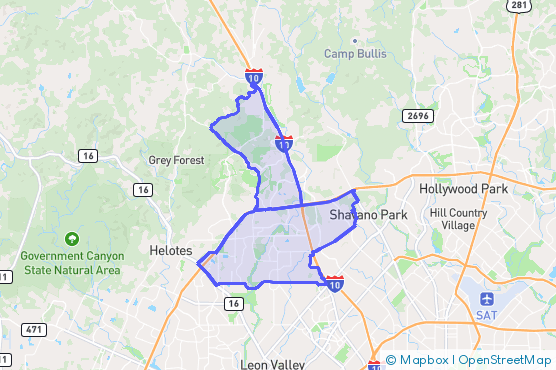 Service Area Map