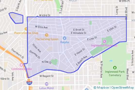 Service Area Map